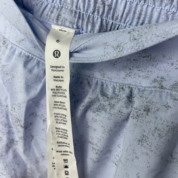 Lululemon Hotty Hot HR Skirt long
Gravel Dust Pastel Blue Multi Pastel
Blue - Picture 4 of 8